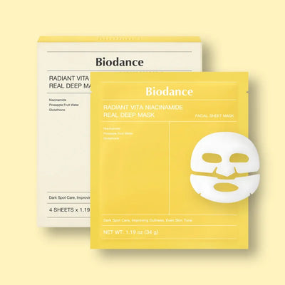 🟡 Éclat Doré – Le Masque Jeunesse Intense x4